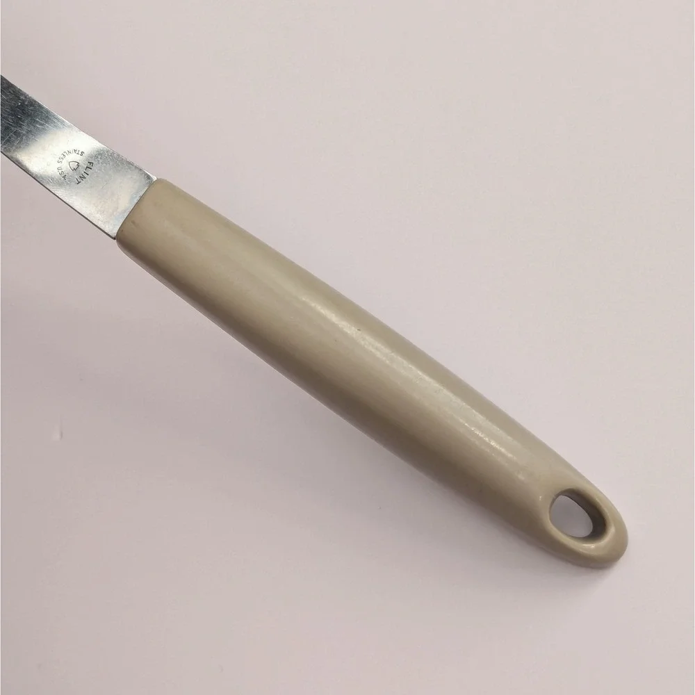 Vintage Flint Arrowhead Stainless Steel Harvest Wheat Handle Pie Cake Server USA